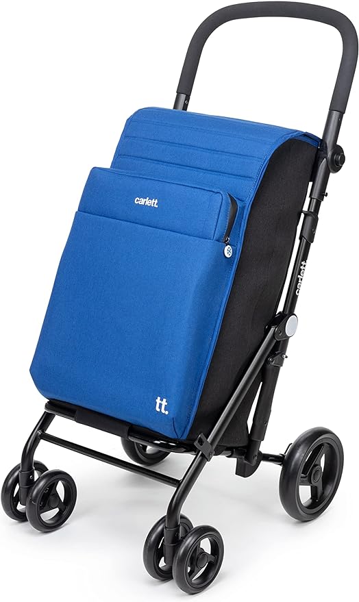 Carro de la compra CARLETT URBAN Family, azul océano